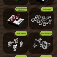 JJRC C8803 C8805 RC Car 4x4 Super Brushless 50/60/70KM/H 4WD High Speed RC Off-Road Car Children and Adults Toys