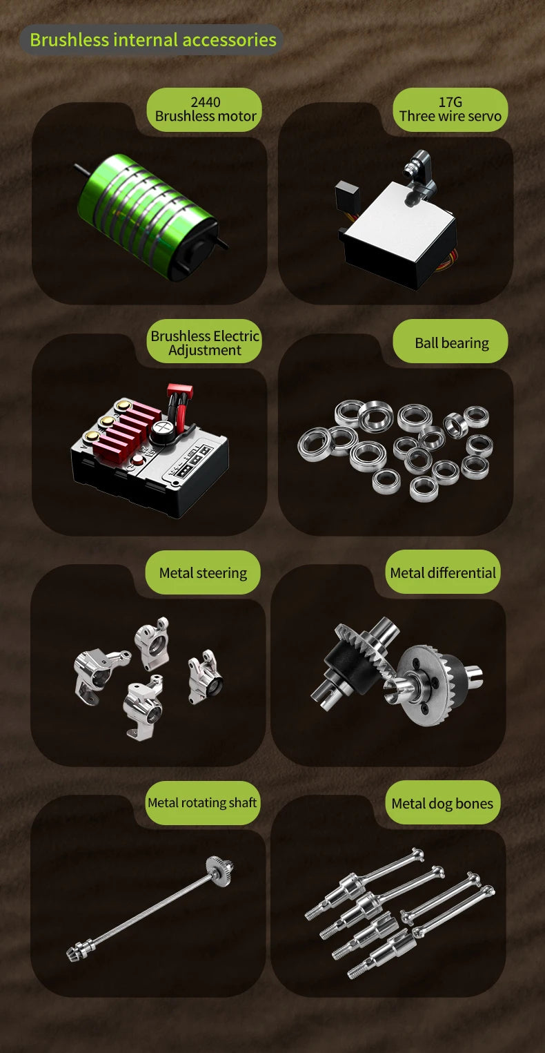 JJRC C8803 C8805 RC Car 4x4 Super Brushless 50/60/70KM/H 4WD High Speed RC Off-Road Car Children and Adults Toys