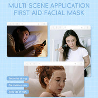 LAIKOU Milk Facial  Face Mask Shrink Pores Deep Hydrating Overnight Mask Moisturizing  Brightening Face Skin Care