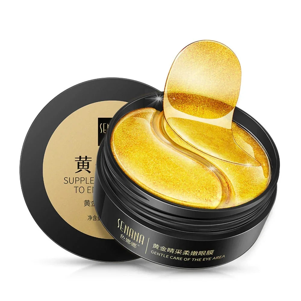 Skincare Products 24K Gold Hyaluronic Acid Eye Mask Remove Dark Eye Circles Collagen Eye Patches Korean Face Care Product