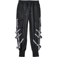 Harajuku Fashion Techwear Men's Cargo Pants Hip Hop Punk Male Clothing Streetwear Joggers High Street Holiday Casual Trousers