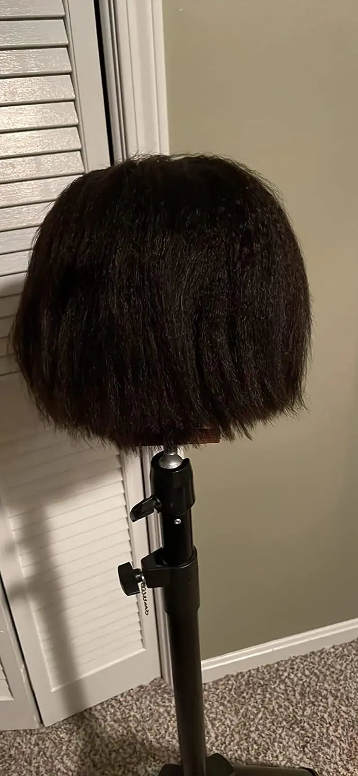 Kinky Straight Short Bob Human Hair Wigs for Women 13x4 Transparent Lace Frontal Peruvain Remy Hair Soft Yaki Straight Bob Wig