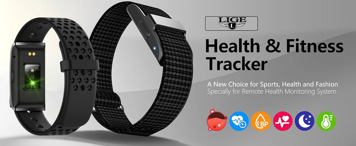 New Smart Watch Men Smart Health Wristband Women GPS Sport Trajectory 1ATM Waterproof All Day Healthy Monitor Fitness Bracelet