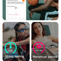 New Smart Watch Men Smart Health Wristband Women GPS Sport Trajectory 1ATM Waterproof All Day Healthy Monitor Fitness Bracelet