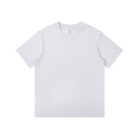 Men's 230g Heavy Cotton Short-sleeved T-shirt Men Pure Cotton Loose Solid Color Bottoming Shirt Trendy Man T-shirt Tops Clothes