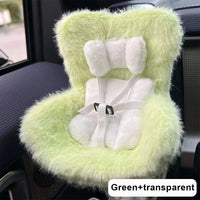 Car Doll Safety Seat for OB11 Labubu Cartoon Chair Model for Labubu Car Seat Outlet Decor for Labubu Doll Car Interior Styling