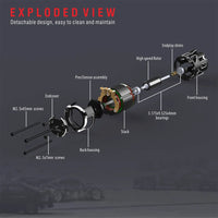 RC Car Surpasshobby Rocket 540 V5R Sensored Brushless Drift Racing Motor for 1/10 1/12 1/14 RC Car Competition Modified Truck