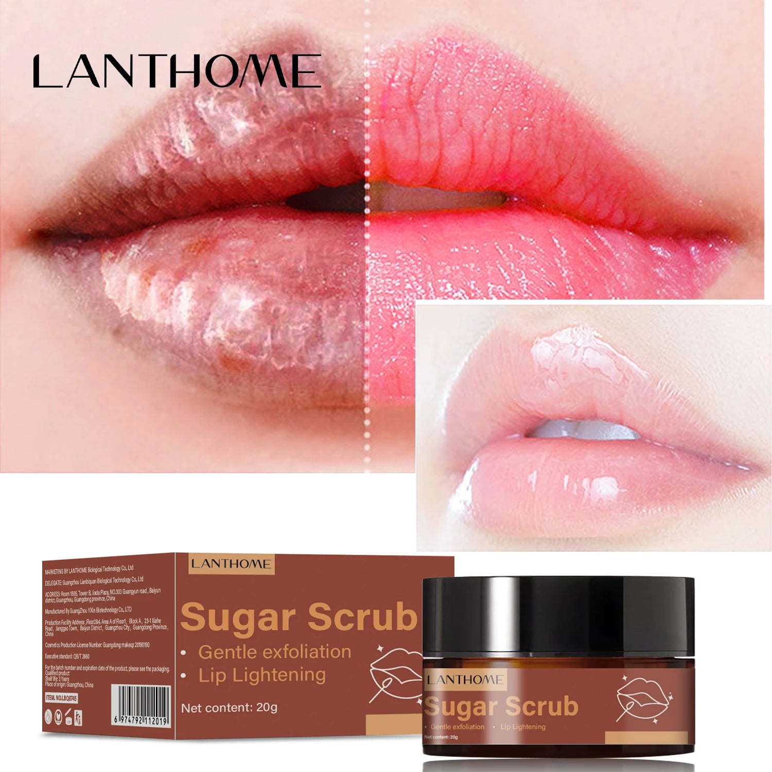 Lip Balm Moisturizing Lipstick For Dry Lips Reduce Lip Lines Makeup Nourishing Repair Brighten Exfoliation Lipbalm Lip Care