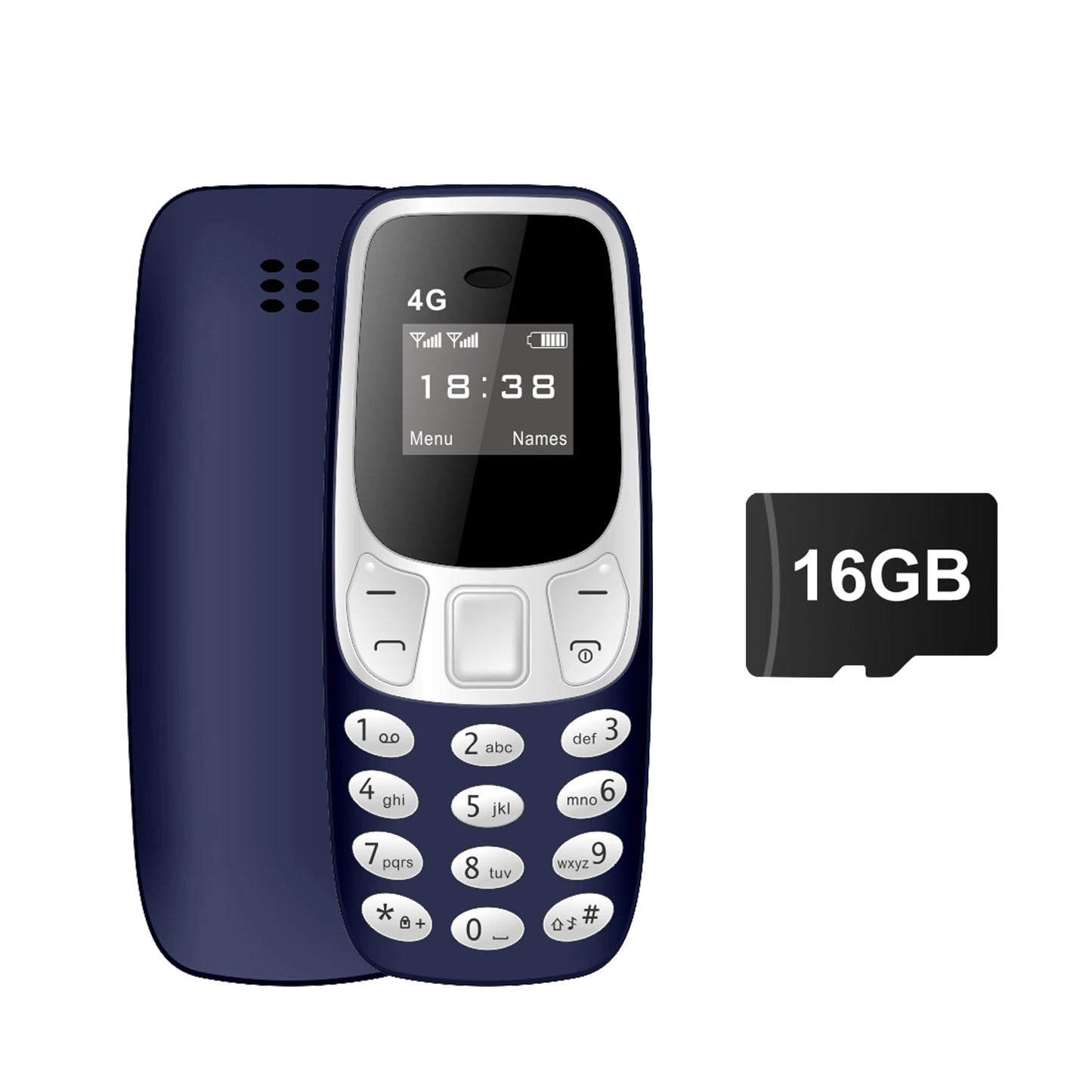 SERVO BM10 4G Mini Button Function Phone Speed Dial Auto Call Recorder Blacklist 2 SIM Small Mobile Phone Multilingual 2025 New