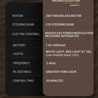 JJRC C8803 C8805 RC Car 4x4 Super Brushless 50/60/70KM/H 4WD High Speed RC Off-Road Car Children and Adults Toys