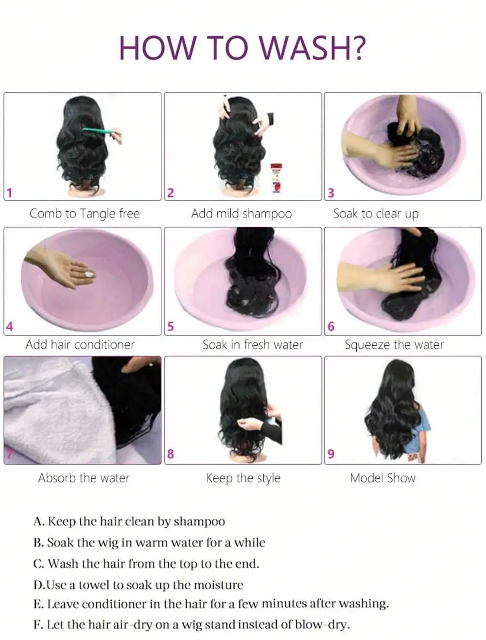 Headband Wig Human Hair Deep Wave Wig 250% Straight Body Wave Human Hair Wigs Half Kinky Cury Wig Brazilian Ready To Wear Wig