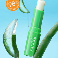 Lip Aloe Balm Nourishing, Refreshing, Hydrating and Moisturizing Preventing Cracking and Repairing Lips Gentle Non Irritating