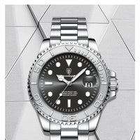 POEDAGAR Business Luxury Man Watch Luminous Waterproof Date Stainless Steel Men Watch High Quality Military Men's Quartz Watches