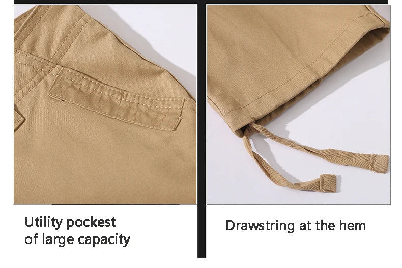 Tactical Cargo Pants Men Cotton Overalls Outdoor Work Trousers Big Size Hombre Clothing Camo Hiking Pants