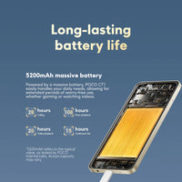 POCO C71 Global Version UNISOC T7250 processor 32MP AI dual camera Immersive 6.88” display 15W fast charging AI face unlock