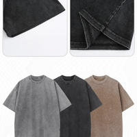 Custom T-shirt free print logo images vintage wash design tees pure cotton cultural shirts men's women's batik wax print Fabric