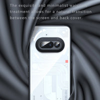 Clear Case For Nothing Phone 3a Cover Nothing Phone 3a Fundas Hard PC Camera Protector Shockproof Back Case For Nothing Phone 3a