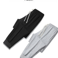 Spring Men's Jogger Pants Elastic Sport Sweatpants Big Size Plus Large 6XL 7XL 8XL Casual Fashion Grey Calf Trouser Autumn Cargo