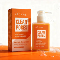 Natural VitaminC Cleanser All Face Wash 150ml Deep Cleans Dissolves Grease Brightens Skin Good With Hyaluronic acid