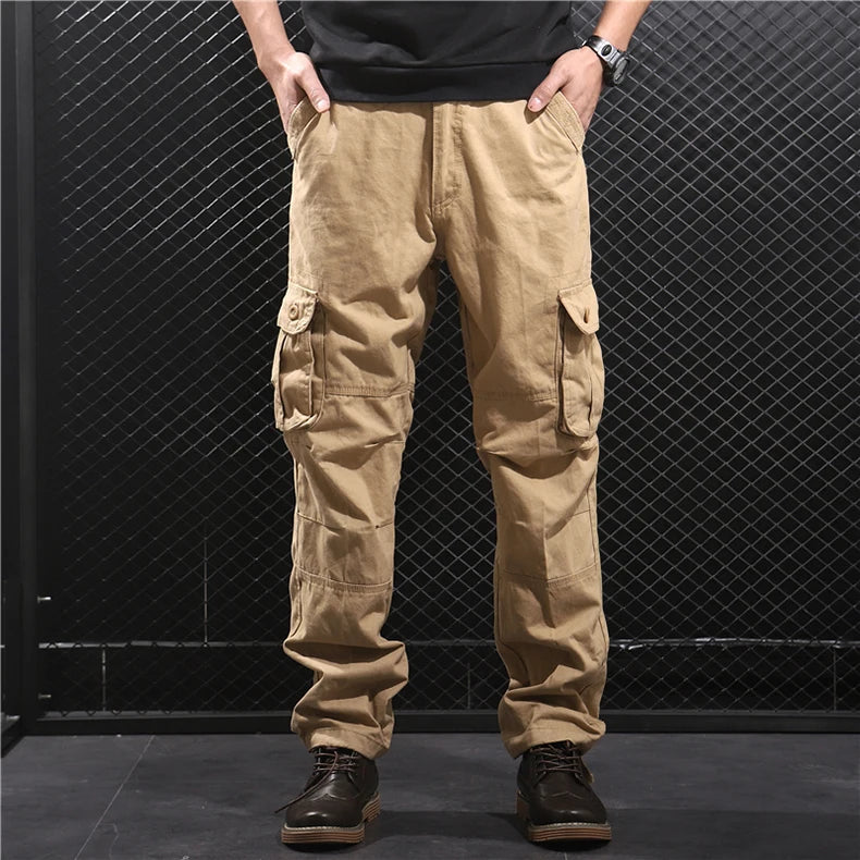 Camouflage Pants Men Hiking Pants Cargo Work Camo Outdoor Sports Trousers Hip Hop Streetwear Tactical Pants