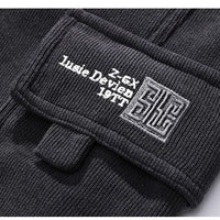 Spring Autumn New Style Elastic Waist Casual Pants for Men Stretch Straight Drawstring Harem Jogging Sports Long Pants Male