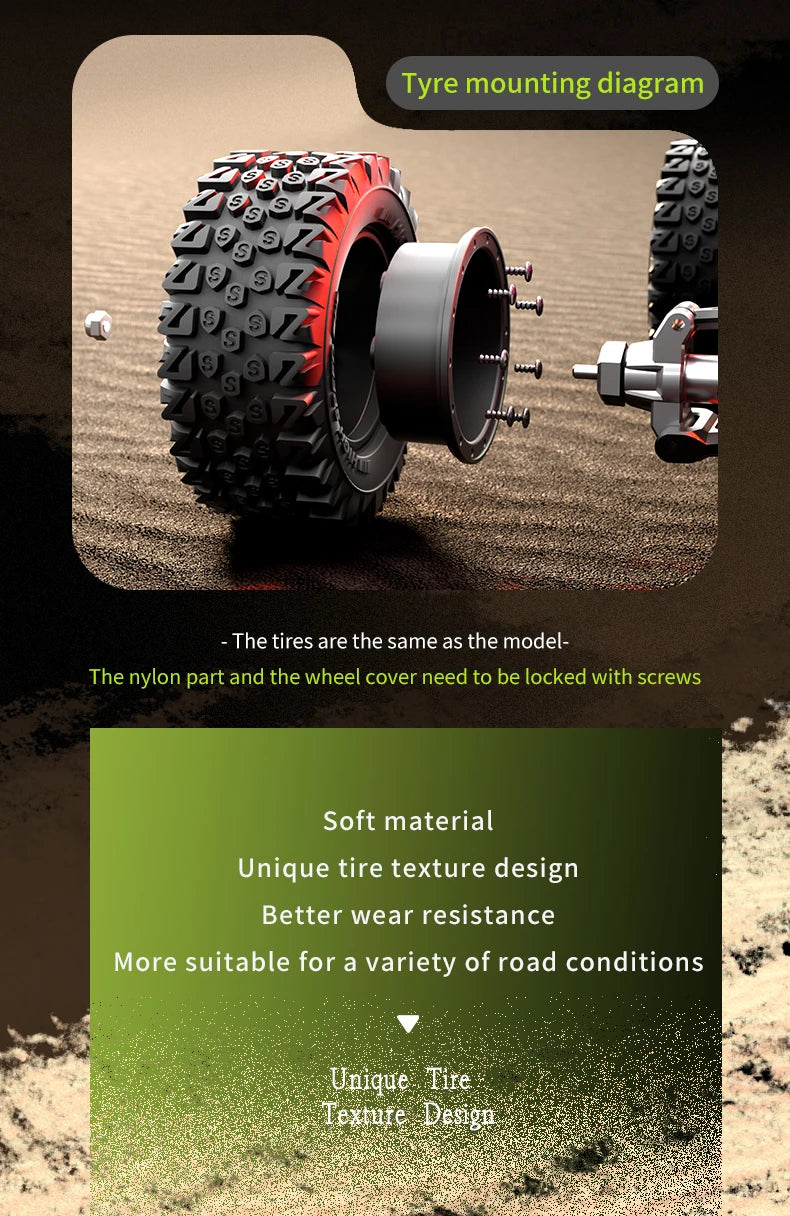 JJRC C8803 C8805 RC Car 4x4 Super Brushless 50/60/70KM/H 4WD High Speed RC Off-Road Car Children and Adults Toys