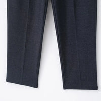 Faionable High Waist Belted Straight Leg Pants Women's Slim Fit Casual Autumn New Arrival Street Sle Polyester Fiber