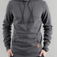 Sweatshirt New Spring Autumn Streetwear Fashion Outwear Men's Solid Color Hooded Hoodies Casual Loose Fleece Coats Men Clothing