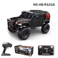 RC Car 1/10 HB RTR  Remote Control Vehicle 2.4G Full Proportional Rock Crawler LED Light 4WD Off-Road Climbing Truck Toys Gifts