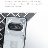 Clear Case For Nothing Phone 3a Cover Nothing Phone 3a Fundas Hard PC Camera Protector Shockproof Back Case For Nothing Phone 3a