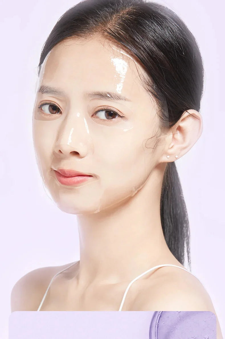 Collagen Anti Wrinkle Facial Mask Anti Aging Fade Fine Lines Firm Skin Moisturizing Brightening Smooth SkinCare Korean Cosmetics