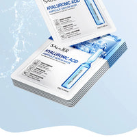 SADOER Hyaluronic Acid Facial Masks Face skincare Anti-aging Hydrating Moisturizing Anti Wrinkles Face Mask Skin Care Products