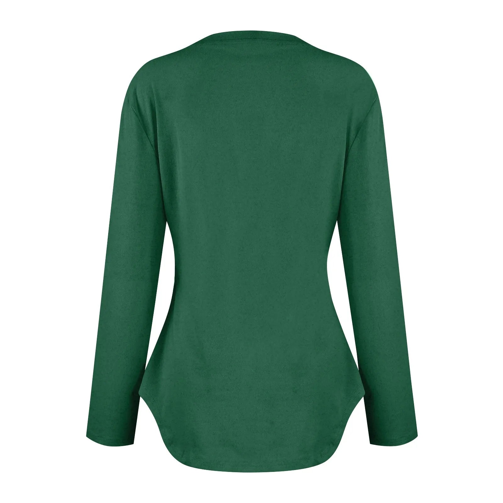 Traf 2024 Mujer Womens Long Sleeve Round Neck Shirts Side Split Basic Loose Tunic Tops Casual Shirts Ropa De Mujer Fashion