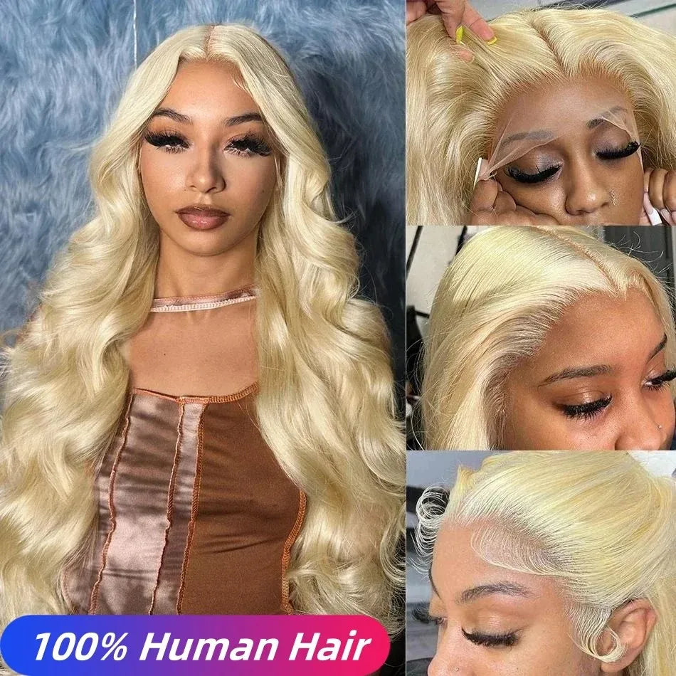 Body Wave Human Hair Wigs Blonde 613 Hd Lace Frontal Wig 13x6 13x4 Blonde Human Lace Front Wig Brazilian Hair Wigs Women Choice