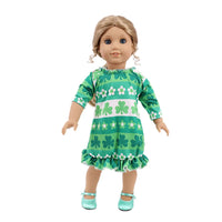 Baby Girls Dress Dolls Clothes Daily Fashion Dress For 18 inch American Doll Girl's Accessories 43Cm Baby Reborn,Generation Gift