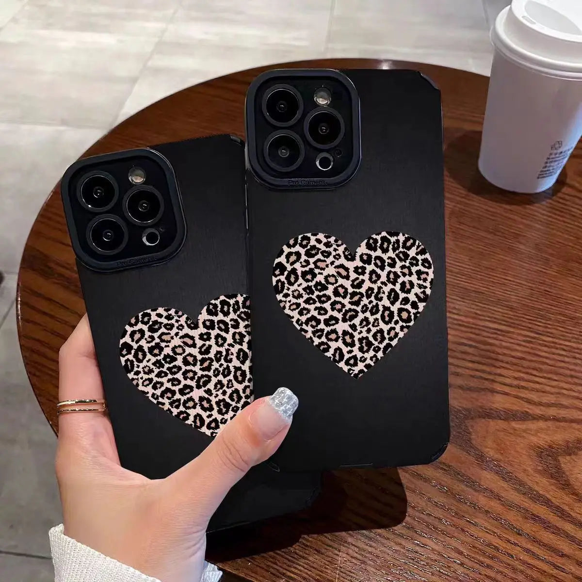 Fashion Soft Phone Cases For iPhone 13 12 MINI 11 14 15 16 Pro Max XS Max XR 7 8 Plus Leopard Pattern Silicone Case Back Cover