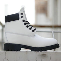 DOYUTIG Brand Split Leather Outdoor Boots For Men & Women Casual Couples Boots Fashion Mid Top Breathable Military Boots SG003