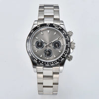 VK63 watch Luxury Men's Watch Sapphire Customizable Multi functional Chronograph Stainless Steel Case Suitable for VK63 Movement