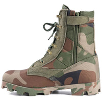 37-48 Training Boots Outdoor Hiking Climbing Shoes Green High Top Desert Boots Work Security Shoes