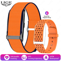 New Smart Watch Men Smart Health Wristband Women GPS Sport Trajectory 1ATM Waterproof All Day Healthy Monitor Fitness Bracelet