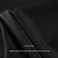 High Waist Wide Leg PU Leather Pants Women's Suit Casual Floor Length Trousers Autumn Winter New Style Loose Fit Long Pants