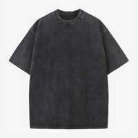 Custom T-shirt free print logo images vintage wash design tees pure cotton cultural shirts men's women's batik wax print Fabric