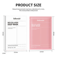 Bio-Collagen Real Deep Mask Supplement Collagen Hydrating Overnight Hydrogel Mask Elasticity Improvement Pore Minimizing Firming