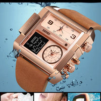 SKMEI Sports Watch Men Top Luxury Brand Waterproof Wristwatch Men Quartz Analog Digital Watches Relogio Masculino