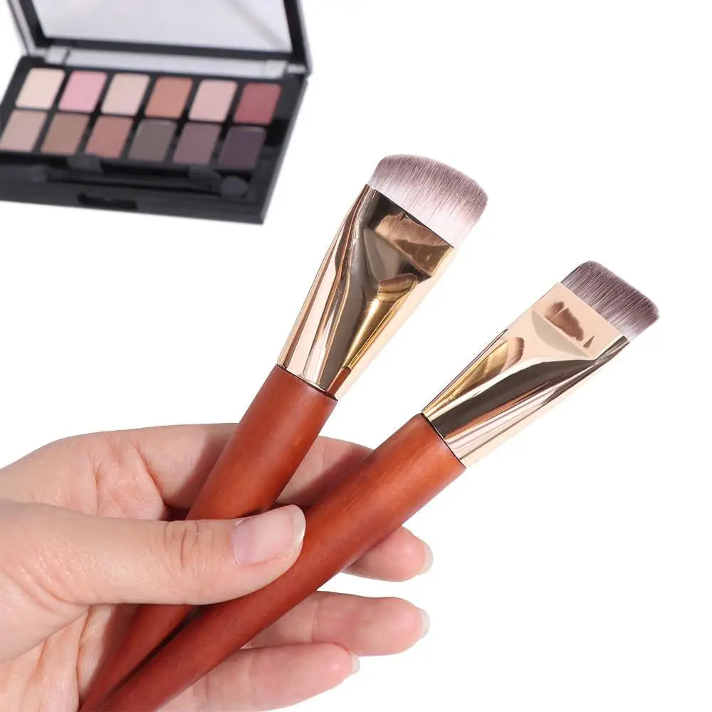 Make Up Tools Ultra Thin Foundation Brush Soft Lightweight Flat Contour Brush Bevel Design Smooth Makeup Brushes Women