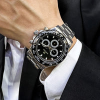 AOKULASIC Top Brand Fashion Men Wristwatch Automatic Mechanical Watches Day Display Reckon By Time Luminous Waterproof Watch