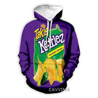 Takis  3D Printed Fashion Hoodies Hooded Sweatshirts Harajuku Hoodie Sweatshirts Tops Clothing for Women/men  L2