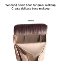 Make Up Tools Ultra Thin Foundation Brush Soft Lightweight Flat Contour Brush Bevel Design Smooth Makeup Brushes Women