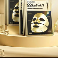 SADOER Golden Collagen Facial Masks Moisturizing Anti-Aging Anti Wrinkles Face Mask Sheet Collagen Masks Skin Care Product