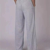 Men's Sweatpants Elastic Waist Joggers Track Pants Casual Sport Fitness Gym Clothing Autumn All-Match Loose Comfy Trousers